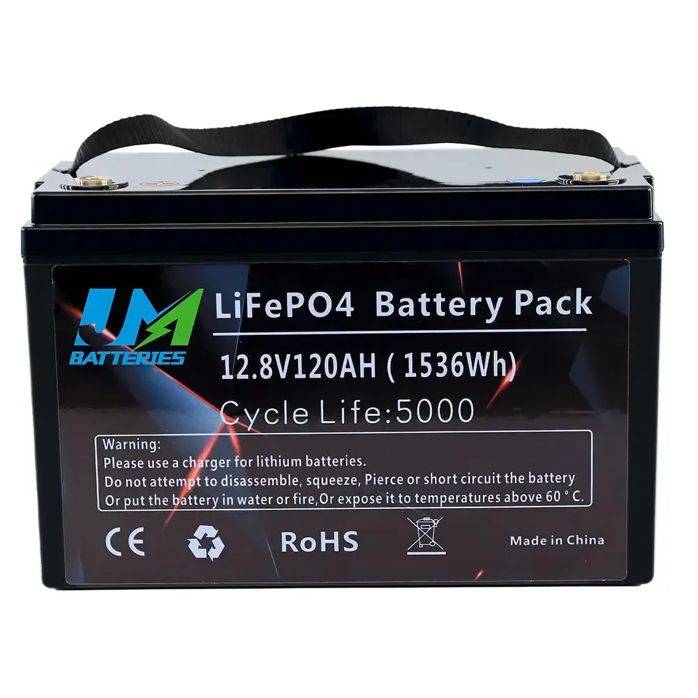12.8V 120AH Electric Bike Rechargeable Lithium Batteries - Image 3