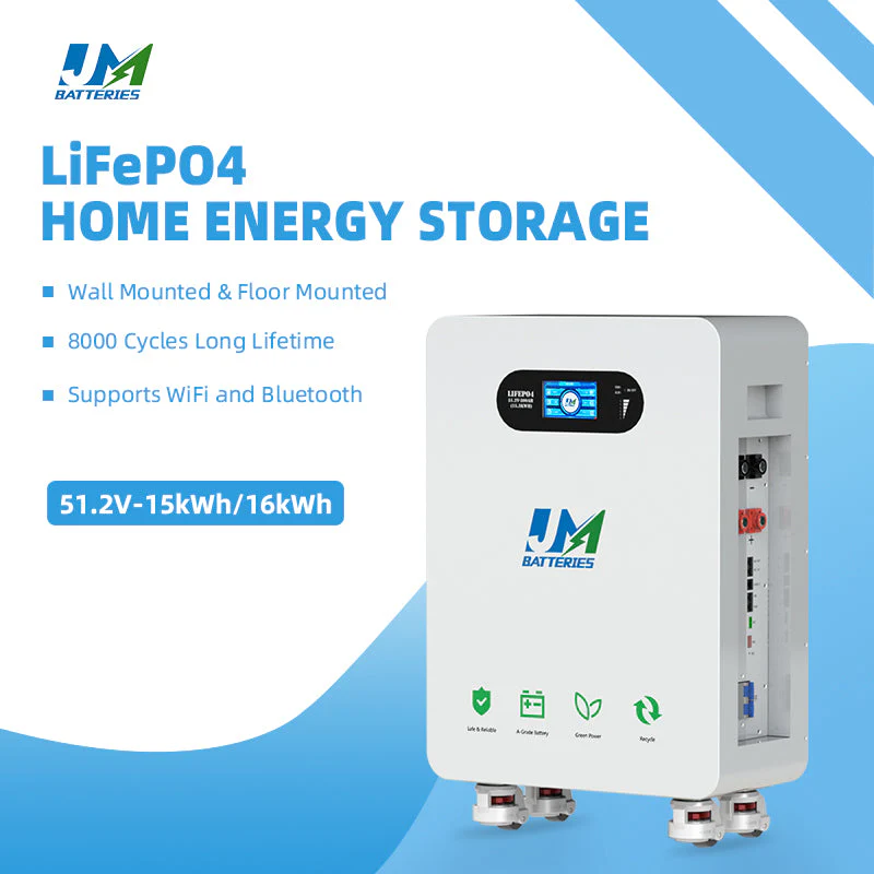 JM 15 kwh Battery 48 Volt 300ah Lifepo4 Battery for Residential Energy Storage