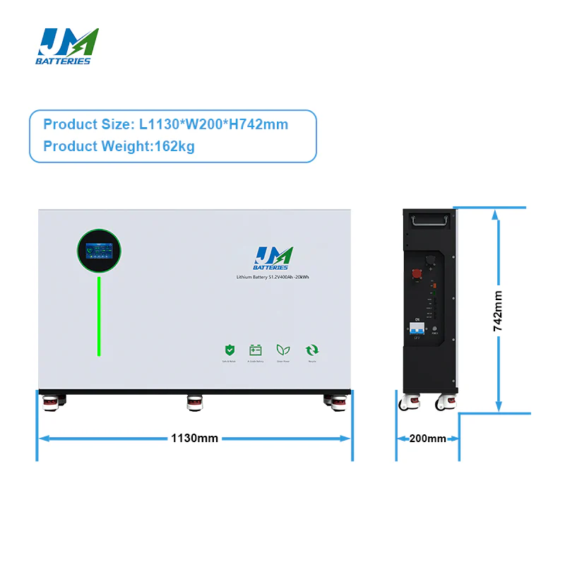 JM  20kwh Battery Backup for Complete Home Energy Storage System - Image 3