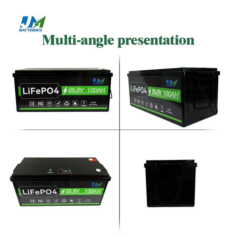 JM 24v lithium battery aa 25.6V 100Ah Lifepo4 Battery Pack - Image 9