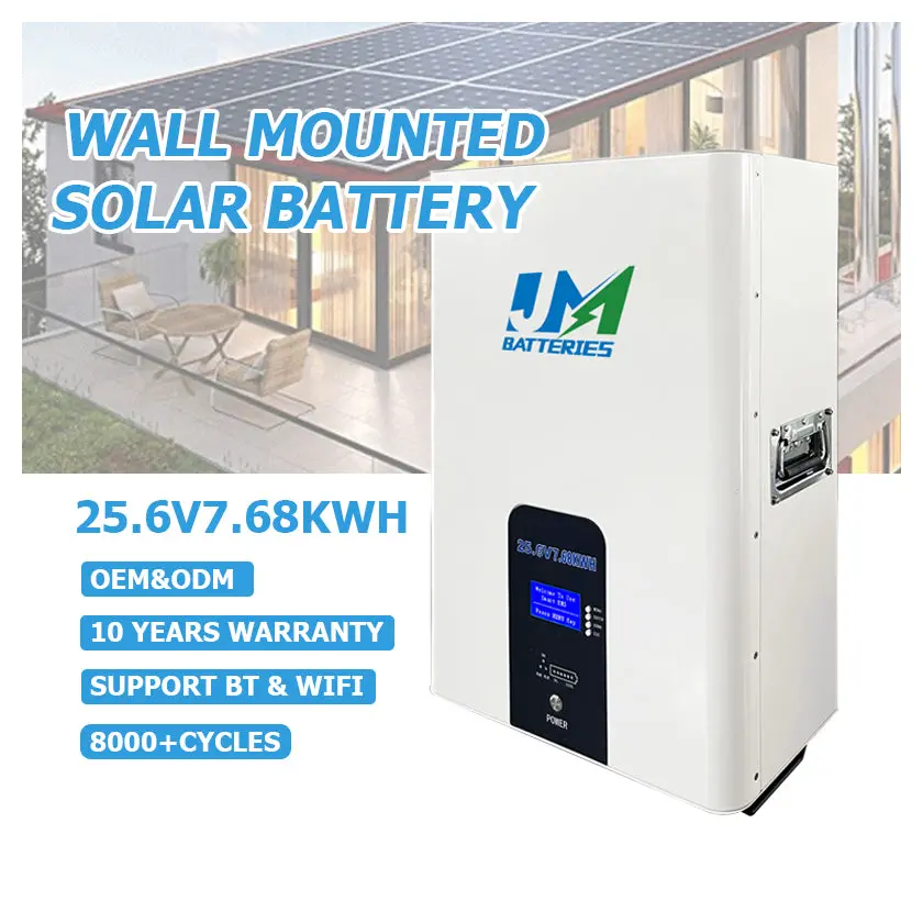 25.6V 24V Lifepo4 Powerwall Battery 24V 300Ah Lithium Ion Split Battery