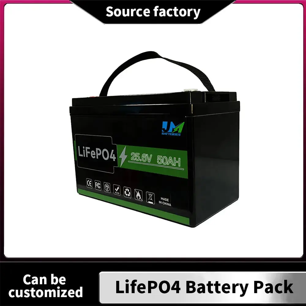 25.6V 50AH 1.28KWH Electric Scooter Lithium Ion Battery