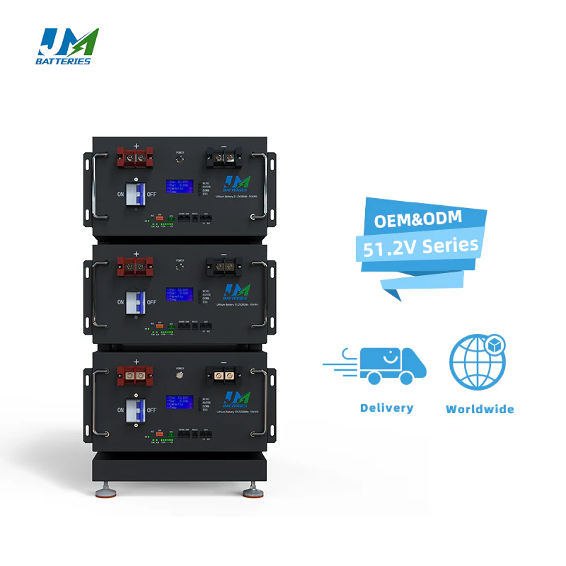 JM OEM ODM 48 Volt Ion Lithium Batteries With Energy Storage System