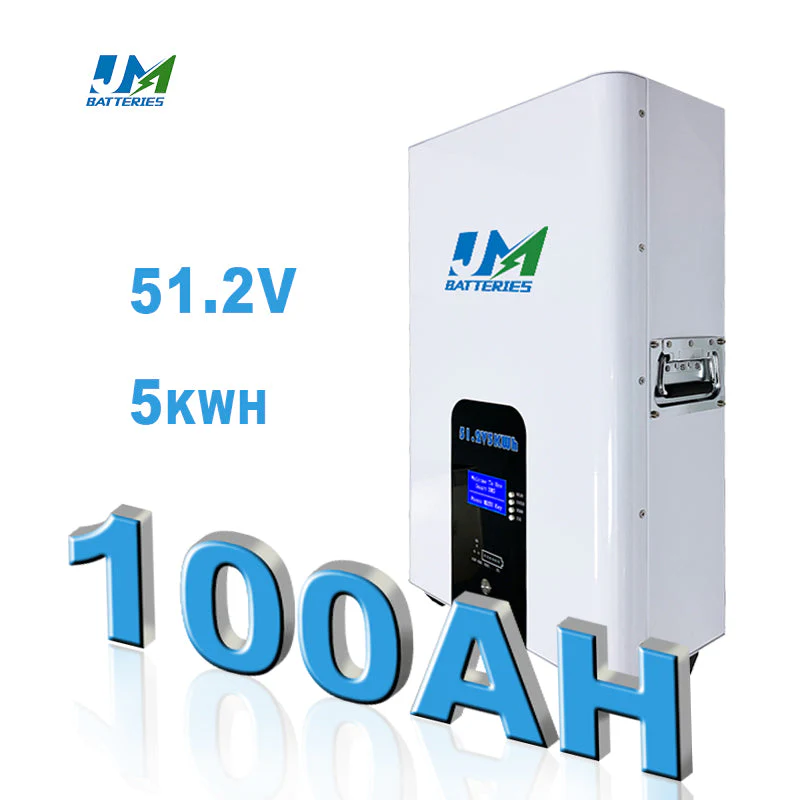 48V 51.2V 100ah Wall Mounted Solar Storage Power Lithium Cell Ion 5kwh LiFePO4 Deep Cycle Rechargeable Long Life Battery - Image 2