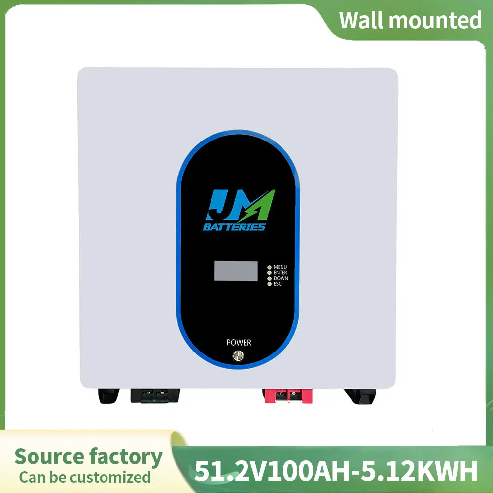 51.2V 100AH LiFePO4 Battery Wall Mounted Battery