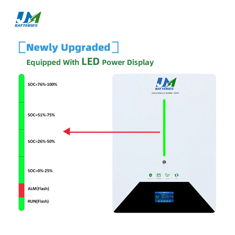 51.2V 200AH 10KWH LiFePO4 Home Solar Energy Storage System for UPS - Image 2