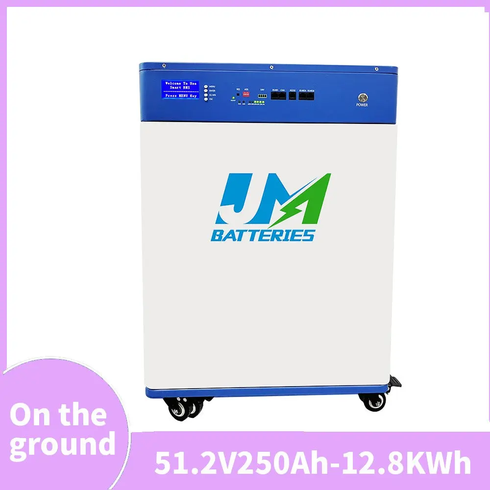 51.2V 300Ah 250Ah LiFePO4 Moveable Battery For Home System - Image 4