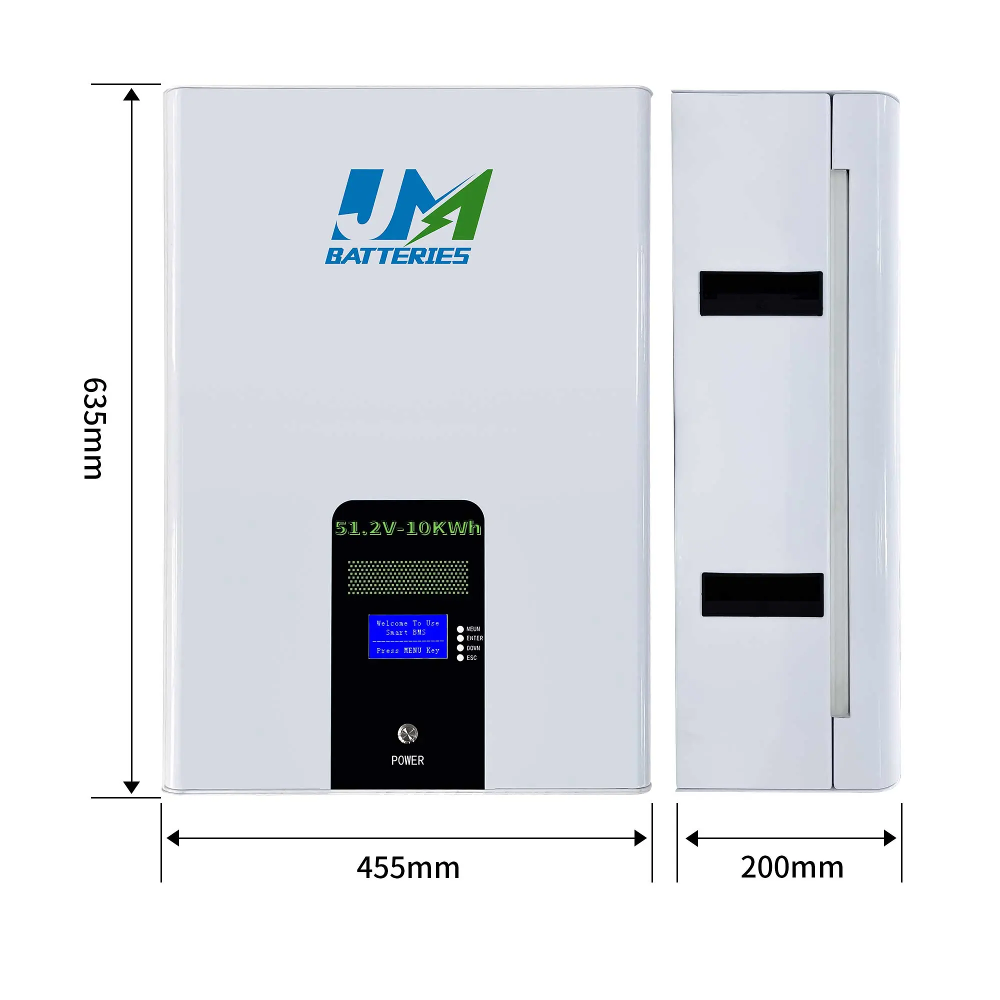 51.2V 48V 200ah Lithium Battery for Energy Storage System Home LiFePO4 Battery - Image 2