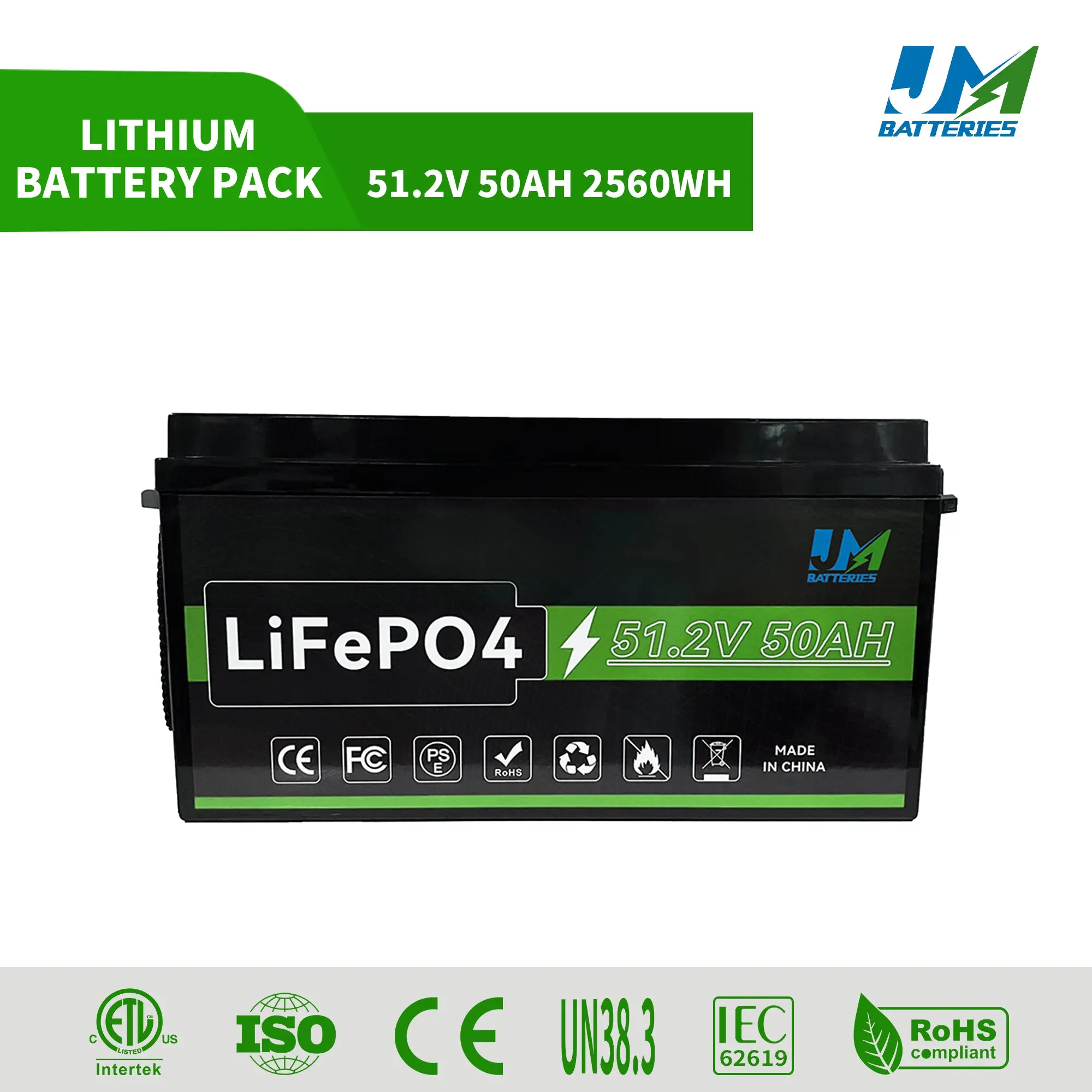 51.2V 50ah Lithium Battery Pack Energy Storage Battery