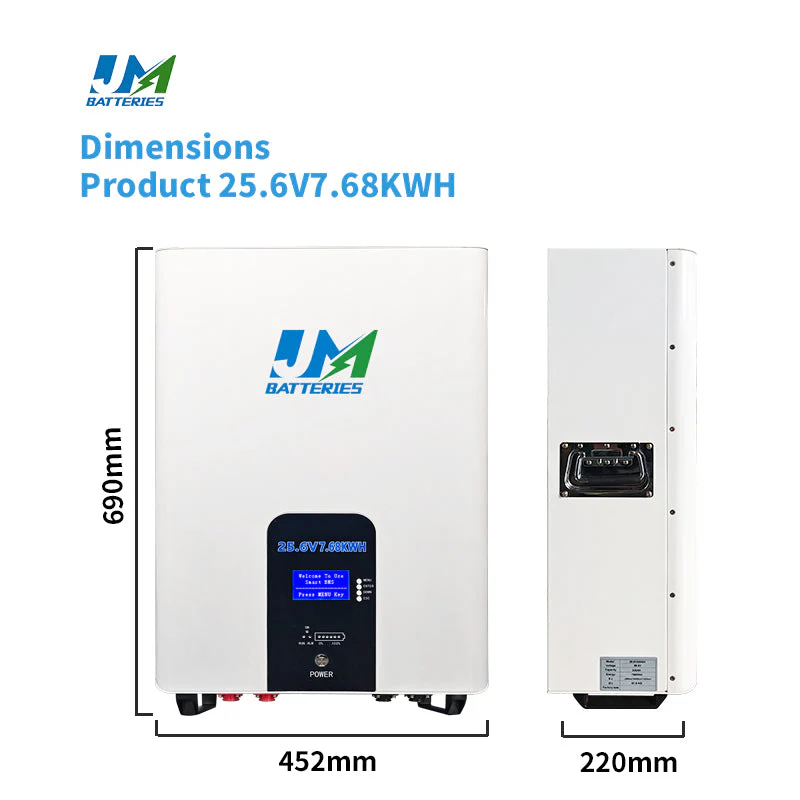 7.68kw Power Wall Install 24V 25.6V 300ah Solar Battery LiFePO4 Lithium Ion Phosphate Battery Pack Solar System for Home Energy Storage - Image 3