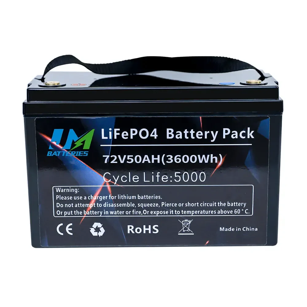 72V 50ah Lithium Ion Batteries