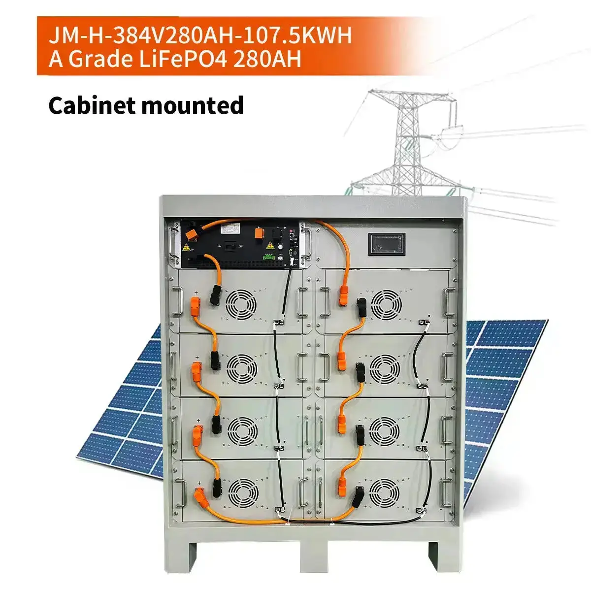 96V 240V 336V 384V 280AH High Voltage Lithium Battery - Image 6