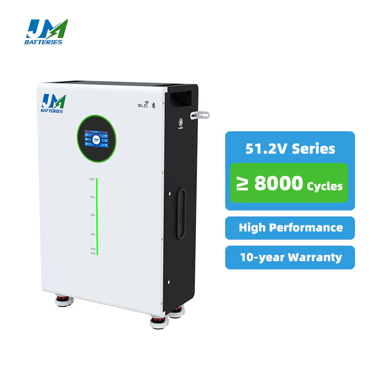 JM 48V 300Ah Lifepo4 Lithium Battery Energy Storage for Solar Home Uninterruptible Power Supply Provides