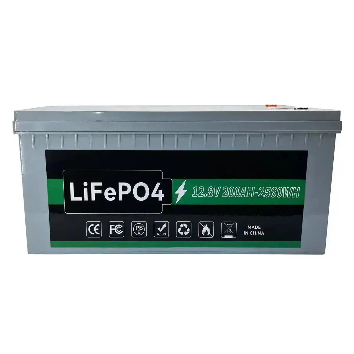 12.8V 100AH 150AH 200AH Custom Logo Lithium Ion Battery Solar Storage System LiFePO4 Battery - Image 3