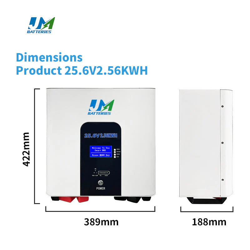 Energy Storage Battery 25.6V 100ah 24V Battery Pack 2kwh Lithium Power Wall Solar Battery for Solar Energy Storage System - Image 6