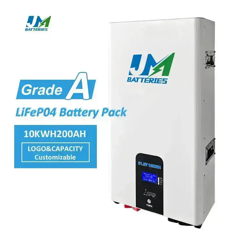 JM Wall-Mounted 51.2V 200AH 100AH 150AH Lithium Battery Ultimate Energy Solution - Image 10