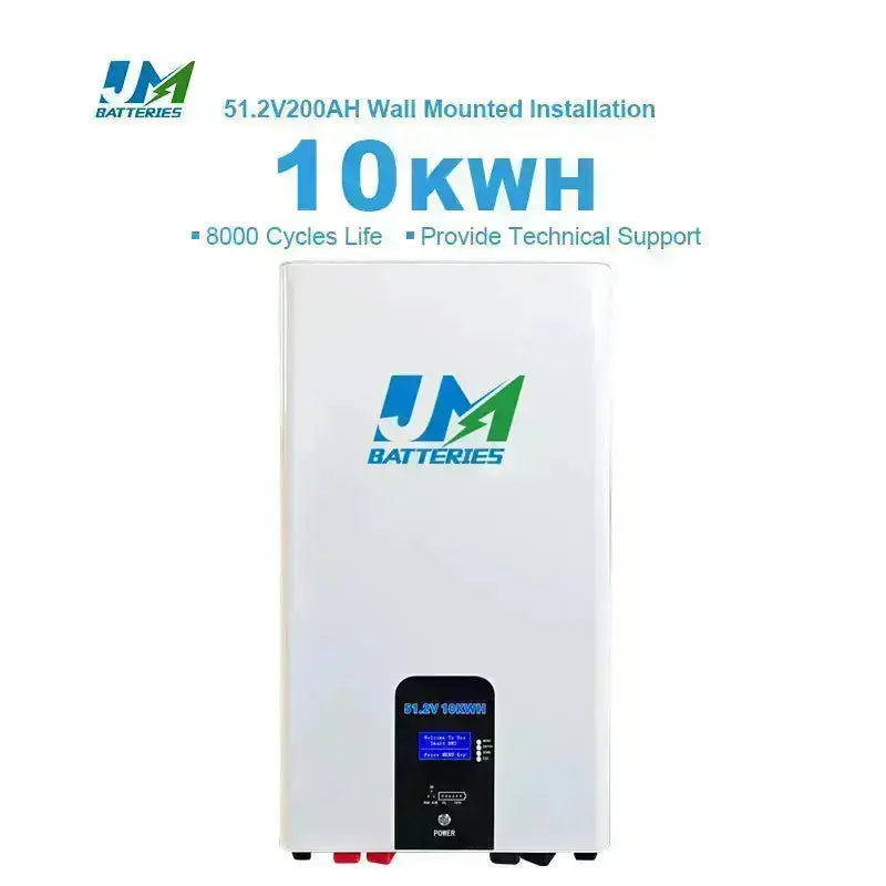 JM Wall-Mounted 51.2V 200AH 100AH 150AH Lithium Battery Ultimate Energy Solution - Image 8