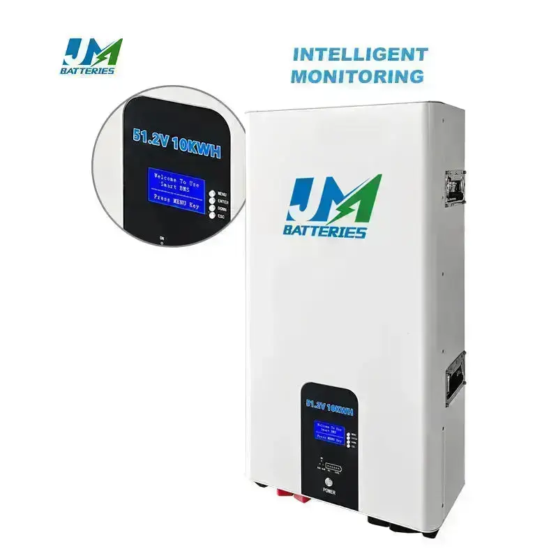 JM Wall-Mounted 51.2V 200AH 100AH 150AH Lithium Battery Ultimate Energy Solution - Image 4