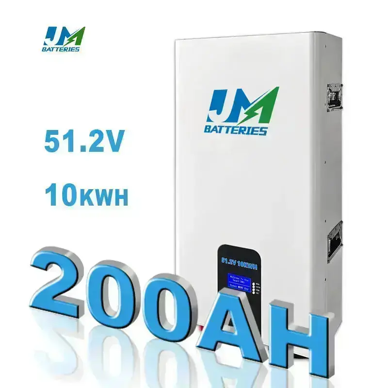 JM Wall-Mounted 51.2V 200AH 100AH 150AH Lithium Battery Ultimate Energy Solution - Image 5