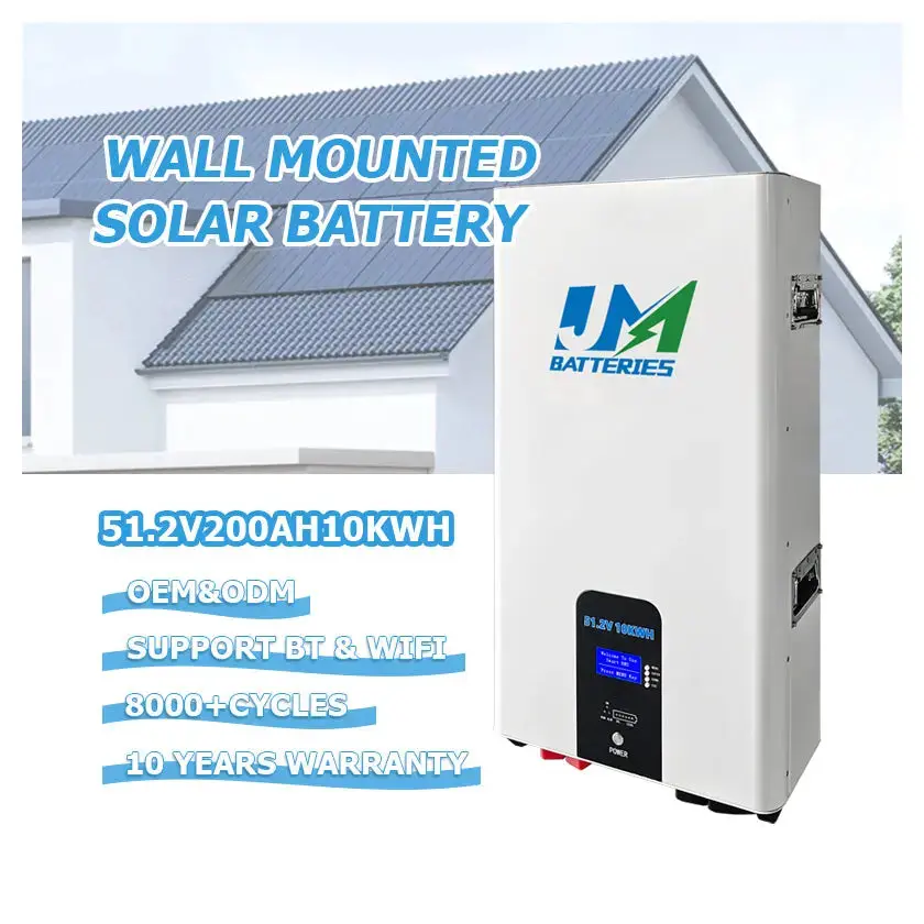Efficient Energy Storage 51.2V Wall Mounted 100AH and 200AH Lithium Battery - Image 2