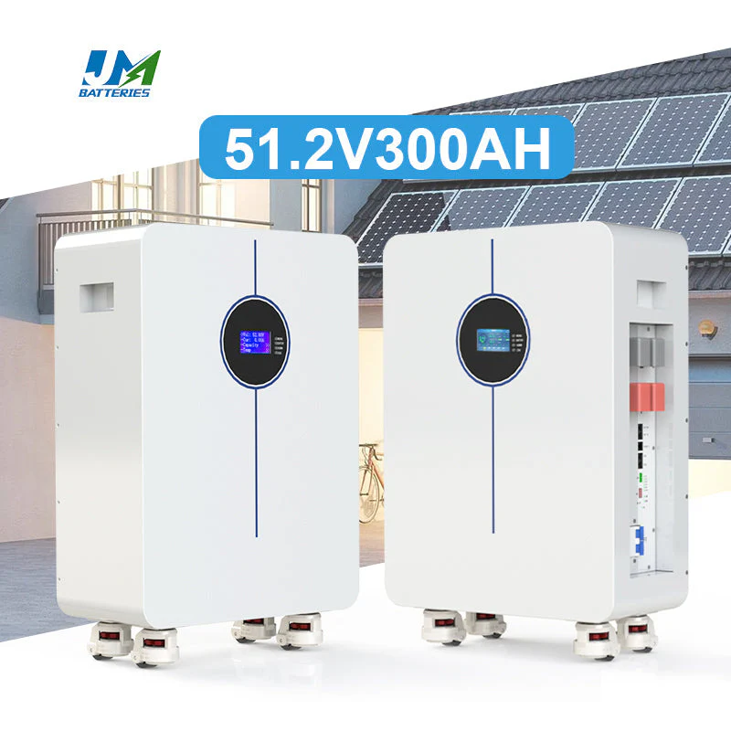 48V 51.2V 300ah Movable Battery Pack Phosphate LiFePO4 Battery Pack 15kwh Design Lithium Ion Battery Solar Panel