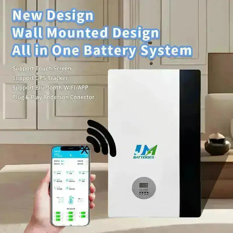 JM 48V 100ah 50ah Integrated Wall-Mounted Battery Experience Convenience and Efficiency Battery - Image 4