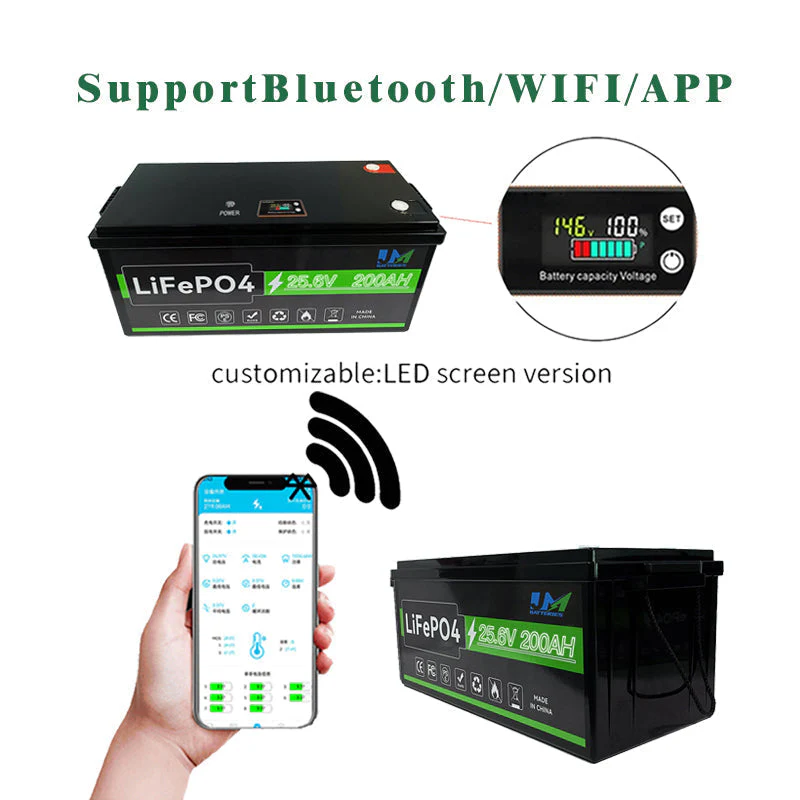 JM 12v 24V lithium car battery 100ah200ah lithium battery batteries - Image 5