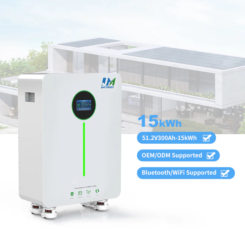 JM 15 kwh Lifepo4 Battery 48V Solar Battery Backup for Home