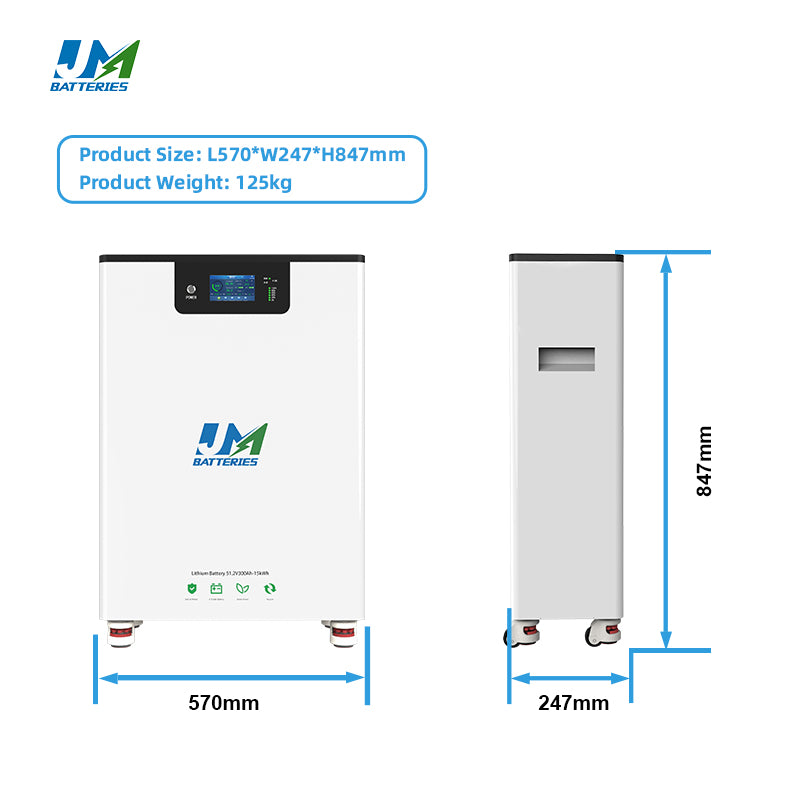 JM Energy Efficient 15Kwh Rechargeable Lithium Battery For household energy storage - Image 2