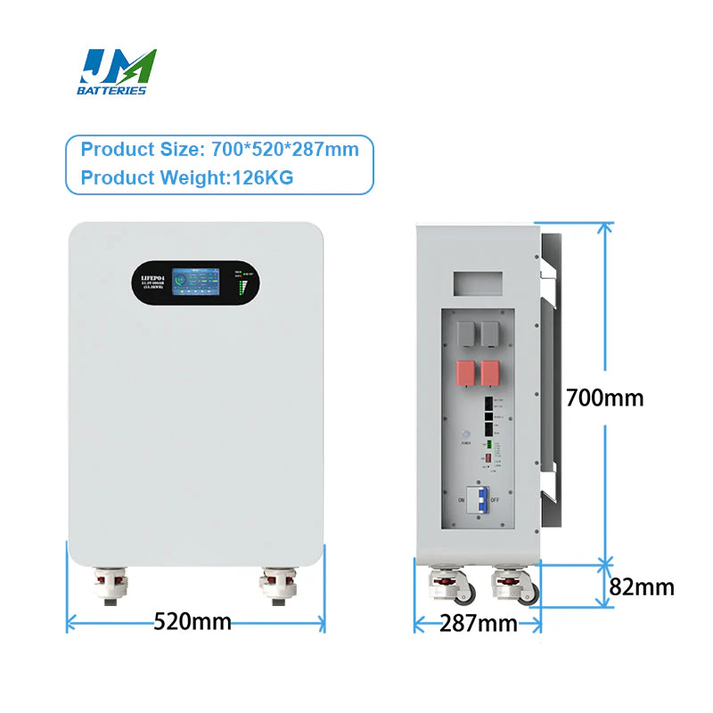 JM 51.2V 314Ah Lifepo4 Battery aa Lithium Batteries Powerwall 48V 51.2V 280Ah 314Ah House Solar Lithium aa Batteries Energy Storage Battery - Image 5