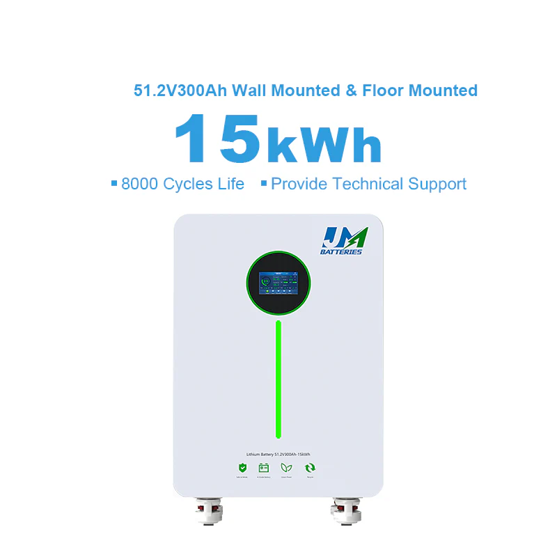 JM 48V 300ah 314ah 16kWh 15 kWh Solar Battery Pack for Home