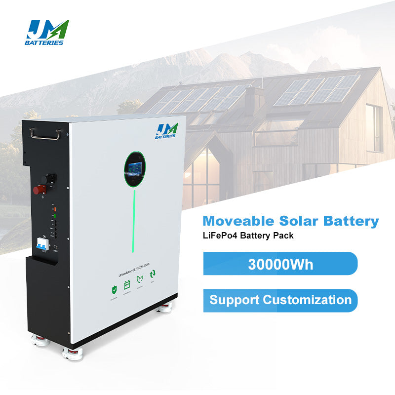 JM 48V 51.2V 600ah Lithium Ion Solar Battery for Home Energy Storage System