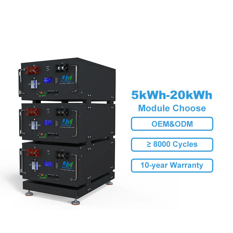 JM 48V Lifepo4 battery for Solar Energy Storage