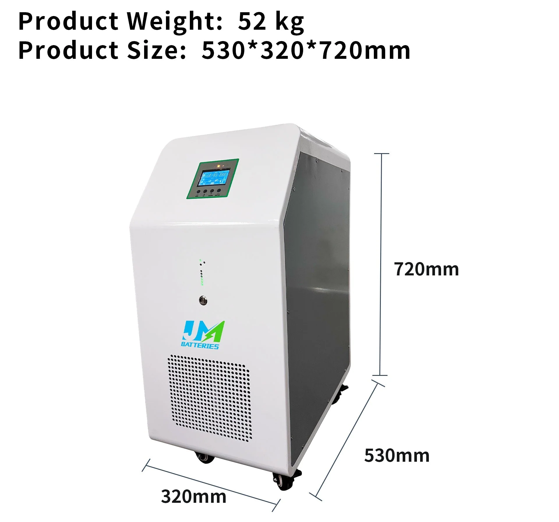 JM 48v Lithium Ion Battery 100ah 200ah 300ah Solar Battery and Power Inverter - Image 2
