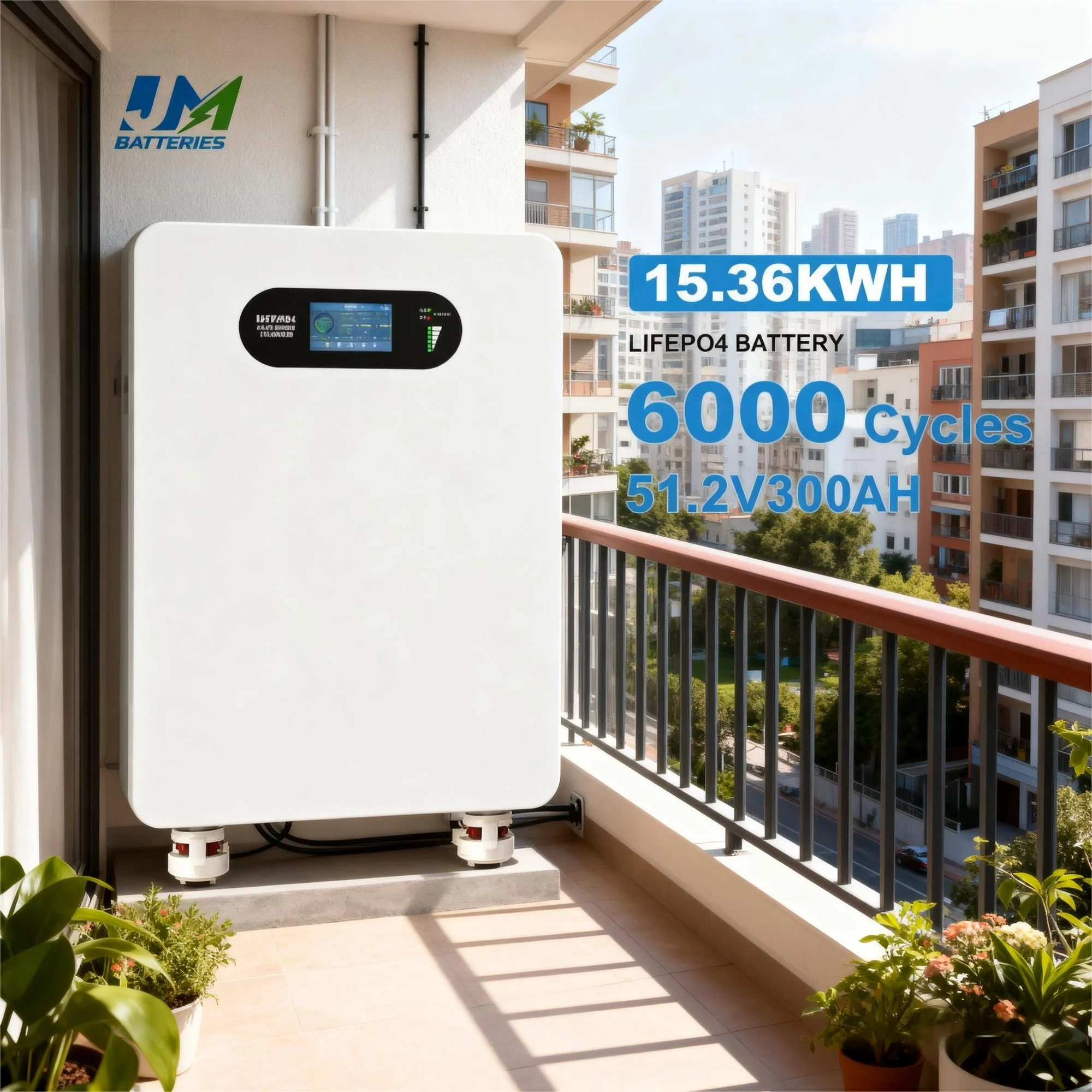 JM 51.2V48v lithium ion battery 100ah 200ah 300ah lithium battery 15kwh 20kwh aa lithium battery
