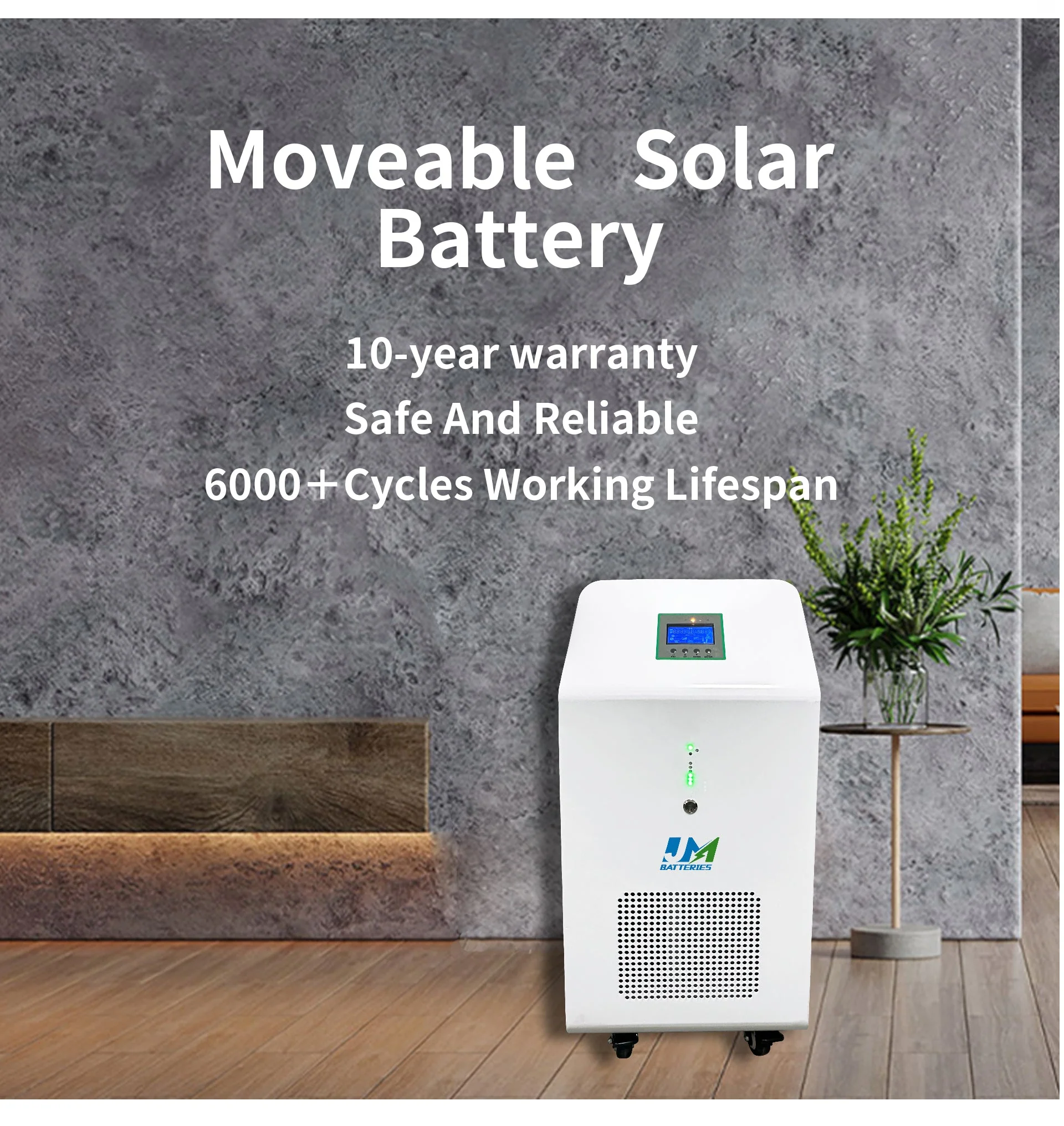 JM 51.2V 48V 100ah 200ah 300ah lithium battery and Inverter All In One System