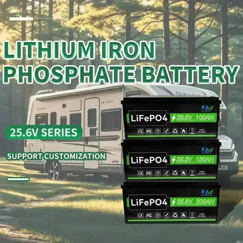 JM LFP Battery Packs 25.6V 100ah 150ah 200ah Safe Efficient and Eco-Friendly Energy LiFePO4 Batter - Image 2