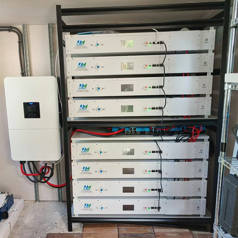 JM Customized Manufacturer 48V 150Ah 7Kwh-100Kwh Lithium ion Battery Pack With Solar Home BMS System - Image 6