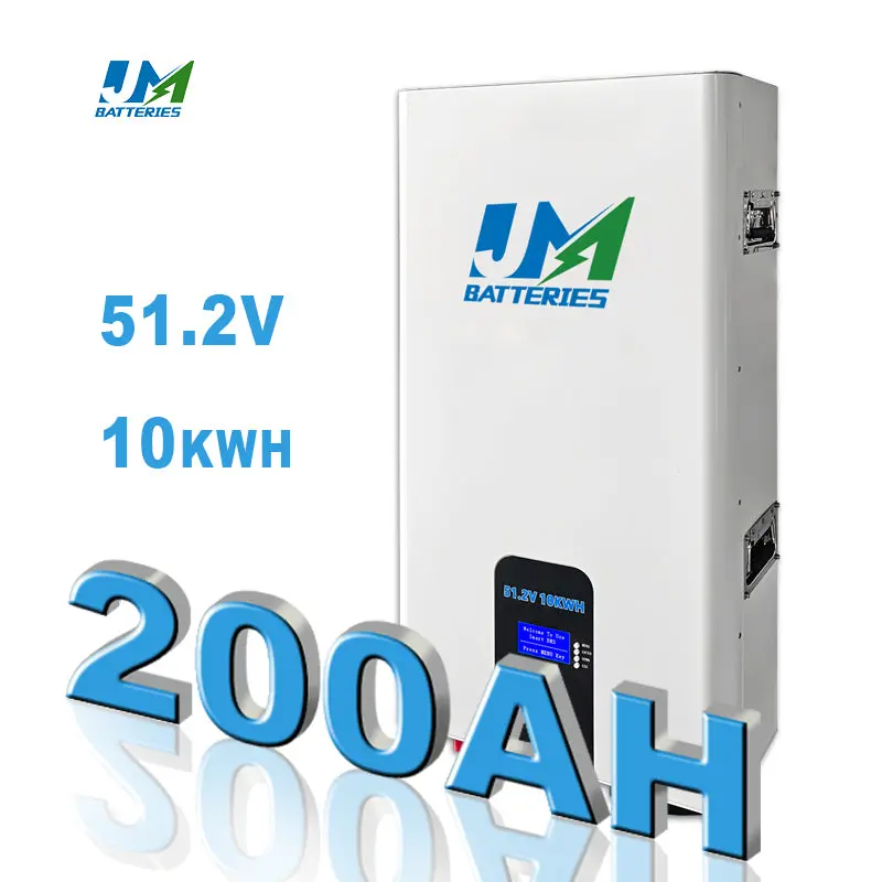 JM ESS System Supplier 48V 51.2V 100AH 200AH Home Solar Energy Wall Mounted Lithium Battery 51.2V 100AH200AH Lifepo4 CAN Communication Port - Image 2