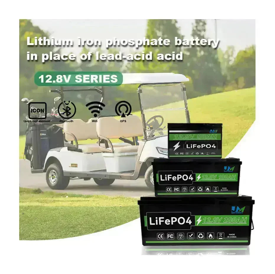JM 12.8v 100ah 200ah 300ah New Lithium Batteries High Performance And Endurance Battery - Image 4