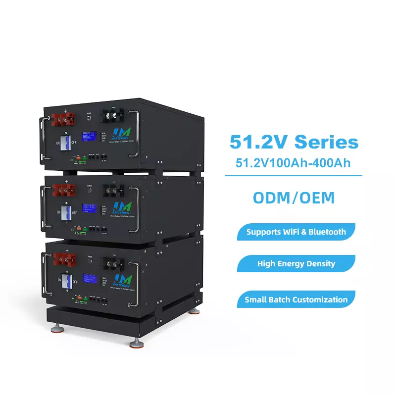 JM High Capacity Rack Mount Lithium Battery for Solar