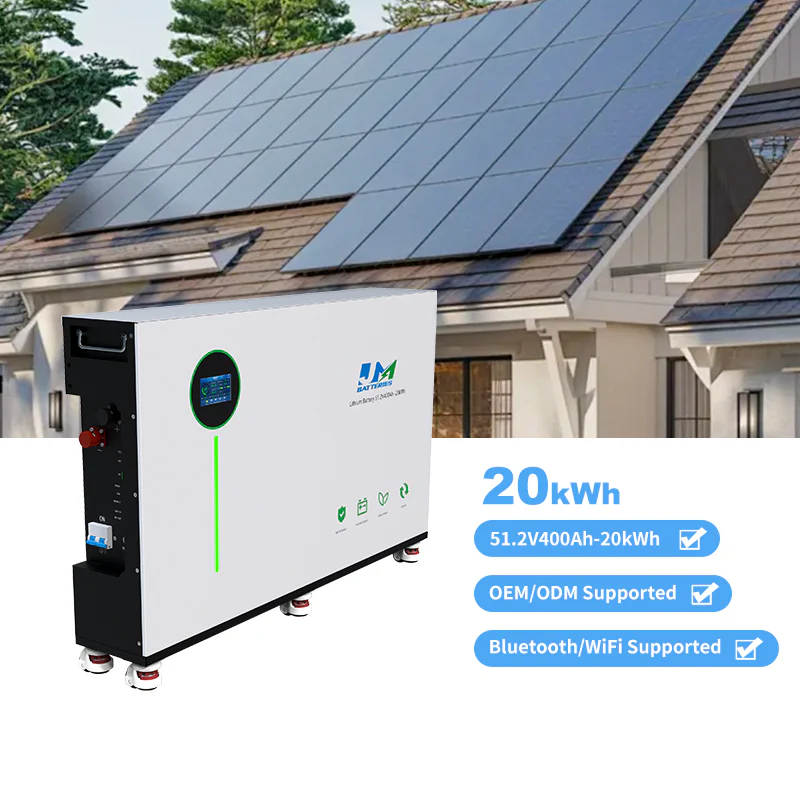 Jm Solar Household 8000 Cycle Roller Mobile 400ah 20kwh Lithium Iron Phosphate Battery Energy Storage Battery