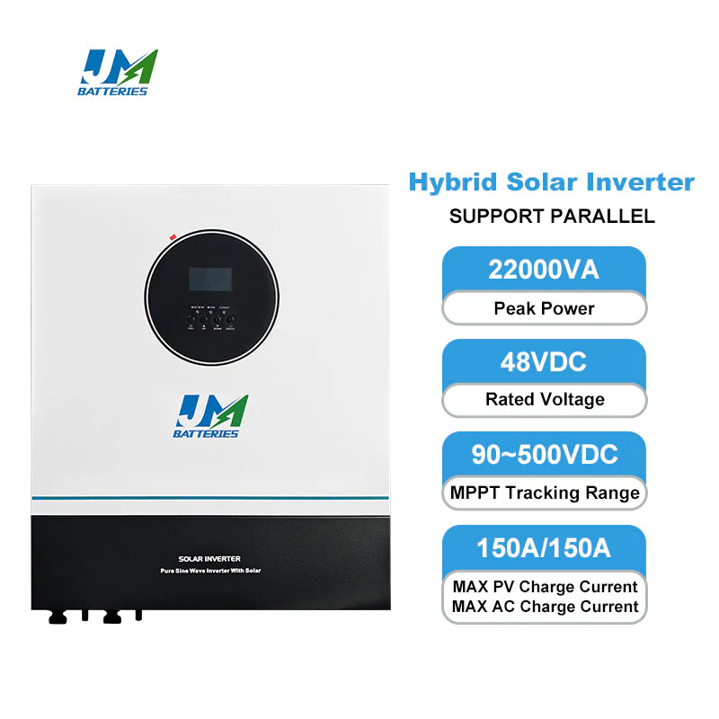 Jm Professional Design11kwh 220V 50Hz Pure Sine Wave Solar Power Inverter for Home Grid -Connected Inverter Solar Panels Portable Inverter WiFi - Image 3