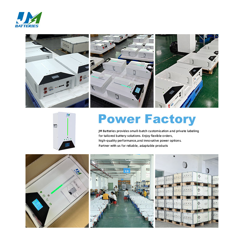 JM Supplier Wall Mounted 5kwh 48V 100ah li ion battery With Wiwf Bluetooth And BMS System - Image 6