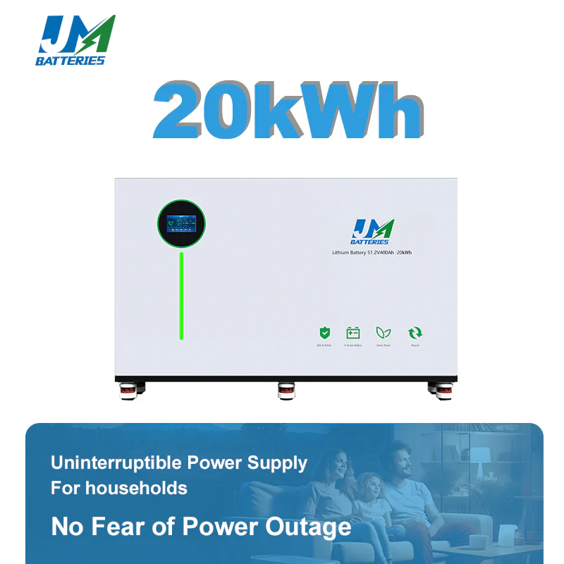 JM UL CE Certification 20kwh Battery Home Energy Storage Battery