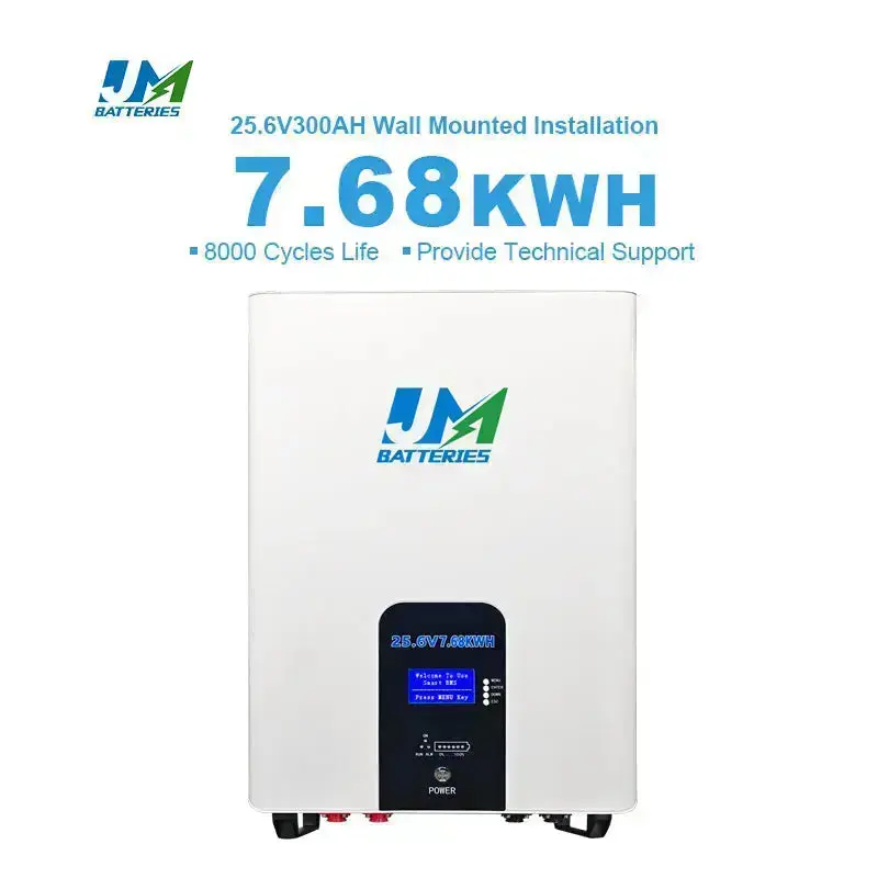 High efficiency wall mounted battery 25.6V 300AH - Image 9