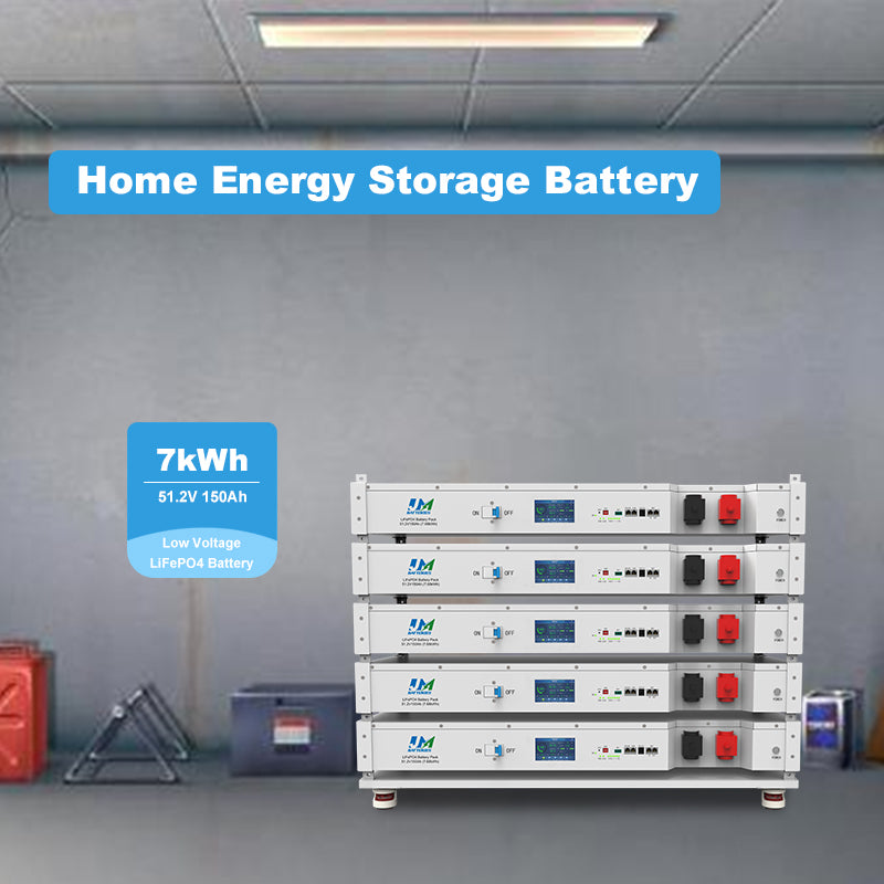 JM Wholesaler 48V 150ah 7kwh-100kwh Lithium Ion Batteries Pack for Global Home Energy Storage Lithium Battery Markets