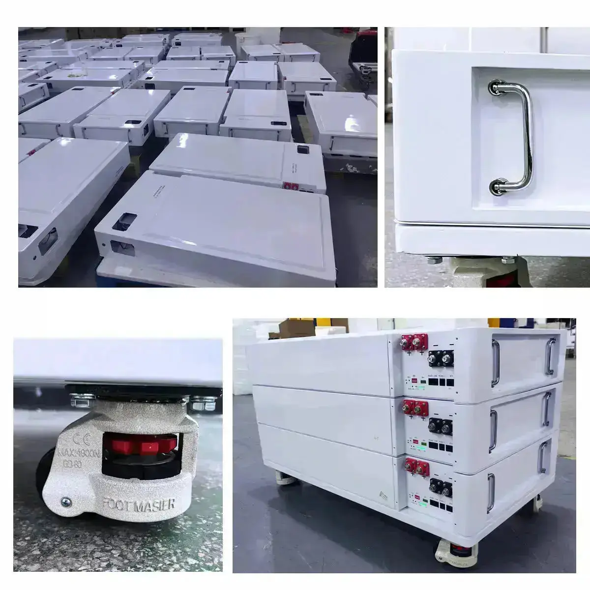 JM Wall-Mountable Battery 51.2V 140AH 300AH Efficient Stackable Battery - Image 4