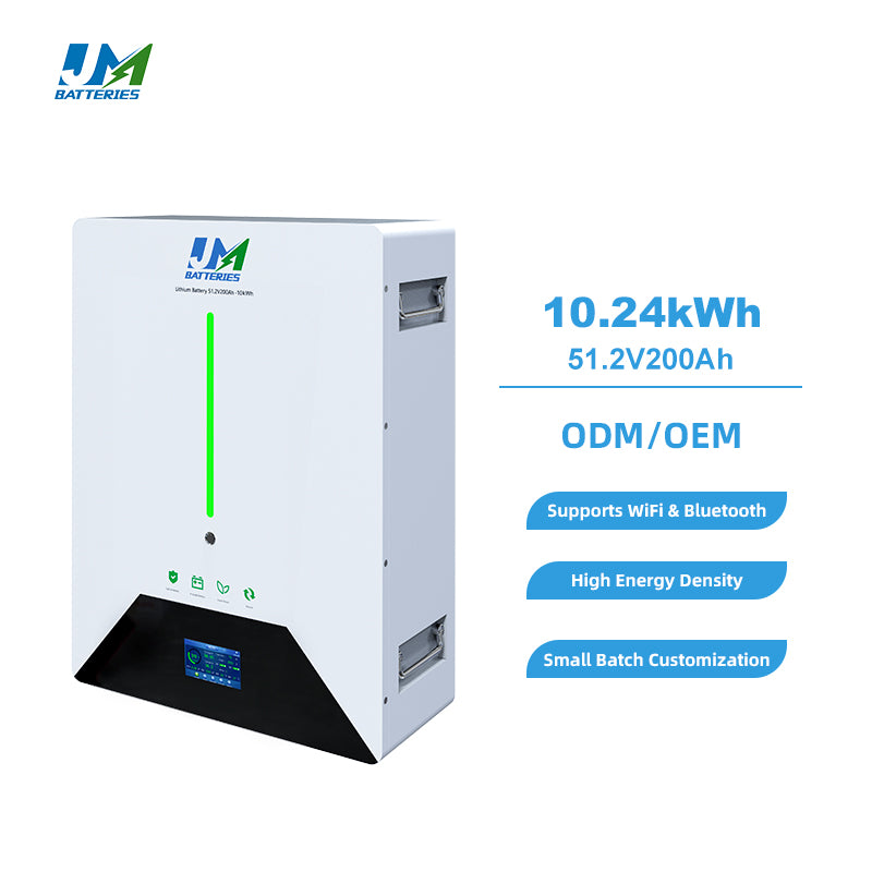 JM UC UL Authentication 48V 200ah Li Ion Battery For Powerwall