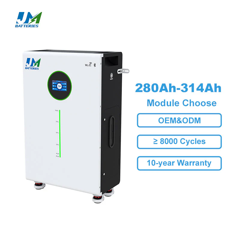 JM Battery Manufacturer Wholesale 16KWh 15KWh 300AH 48V Lifepo4 Energy Storage Battery
